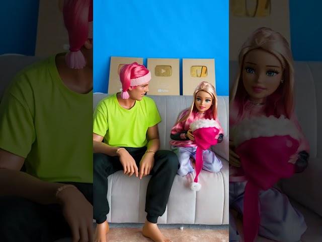 choose Barbie or Ken xmas #arinazhulina