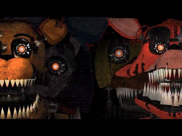  ALL JUMPSCARES & ALL INSANE ANIMATRONICS | INSANITY