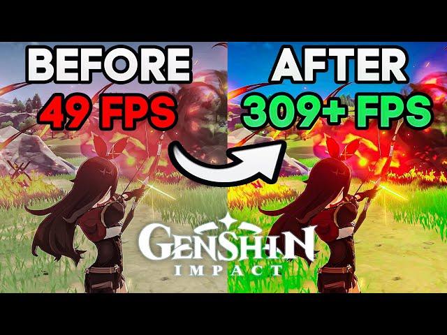 Genshin Impact - How to BOOST FPS, Increase performance & fix lag