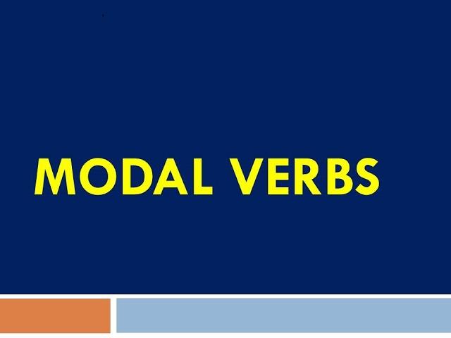 English in Azerbaijan  - Modal Verb ( 1st Part )