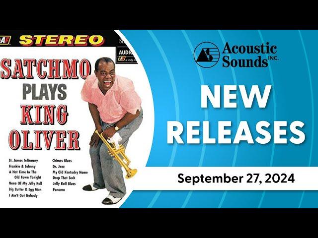 Acoustic Sounds New Releases September 27, 2024