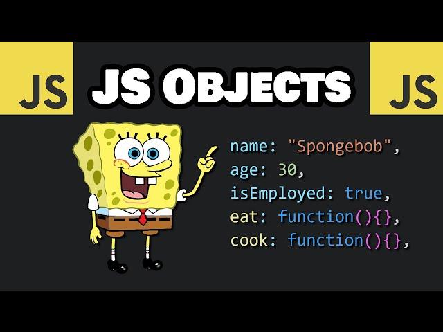 Learn JavaScript OBJECTS in 7 minutes! 