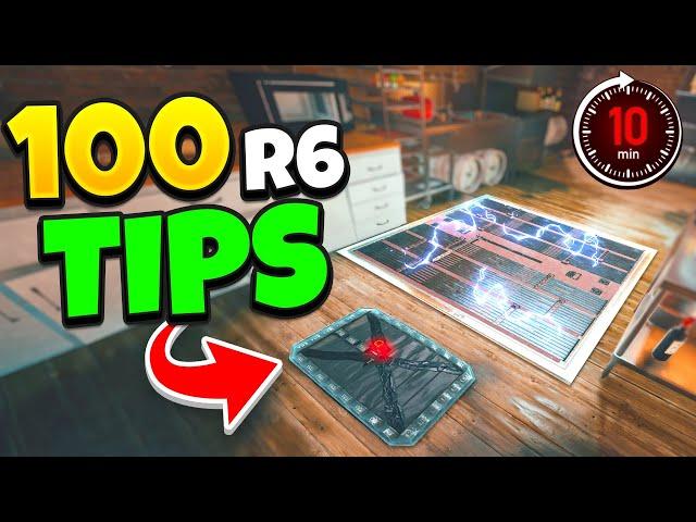 100 Game Changing R6 Tips in 10 Minutes - Rainbow 6 Siege