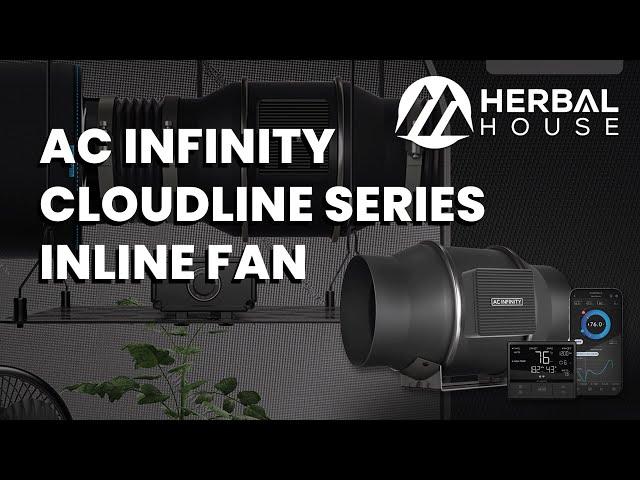 AC Infinity Cloudline T-Series Fan | Herbal House