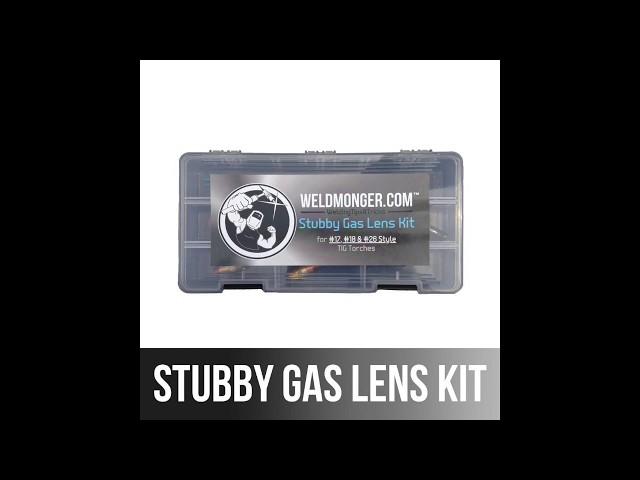 Stubby Gas Lens Kit Weldmonger Store