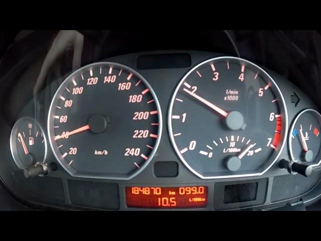 ZF8 swapped 330ci Automatic Run