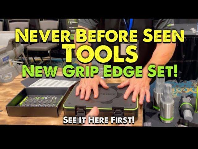 New Grip Edge Bit Set That Covers It All! See It Here First! 132 PCS Bit Set Is Finally Here!