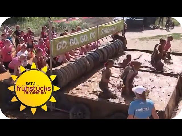 Muddy Angel Run: Kampf durch Schlamm und Dreck für Frauen! | SAT.1 Frühstücksfernsehen