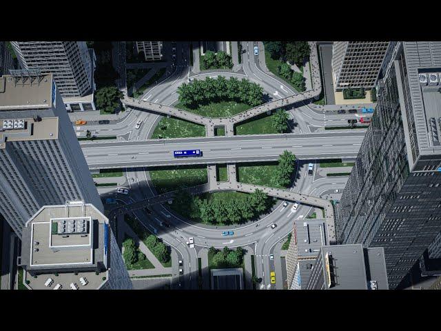  The Traffic DESTROYER for Your Downtown | Cities Skylines 2 | Interchange Tutorial