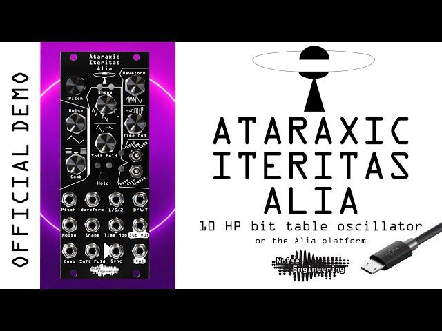 Ataraxic Iteritas Alia bit table oscillator from Noise Engineering