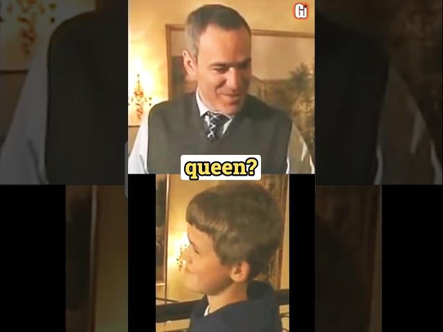 Kasparov's lessons to 13 year Magnus Carlsen ‍