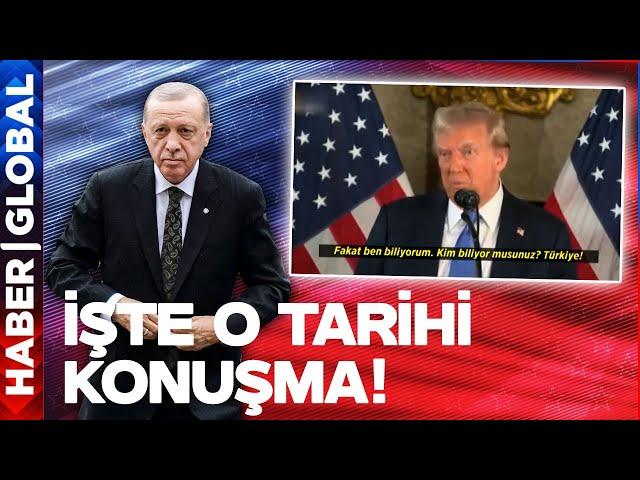 İşte O Tarihi Konuşma! Trump Türkiye'nin Suriye'deki Ayak İzlerini Canlı Yayında Böyle Anlattı