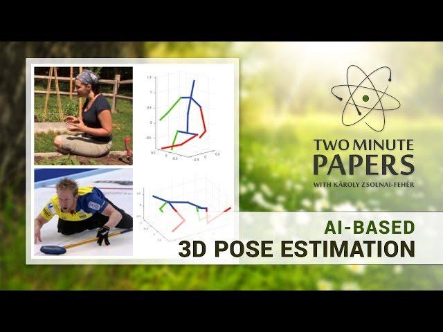 AI-Based 3D Pose Estimation: Almost Real Time!