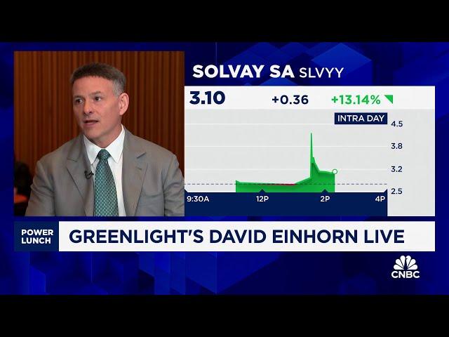 Greenlight's David Einhorn on his top investment idea and the future of value investing