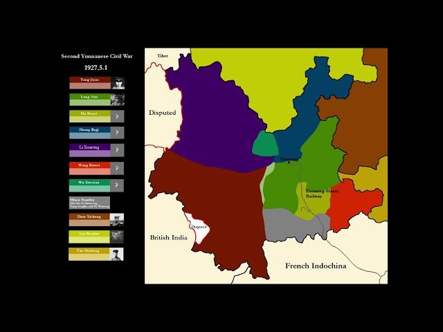 The Second Yunnanese Civil War (1927-1929): Every Day