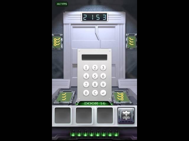 100 doors 3 answers level 16 Walkthrough android