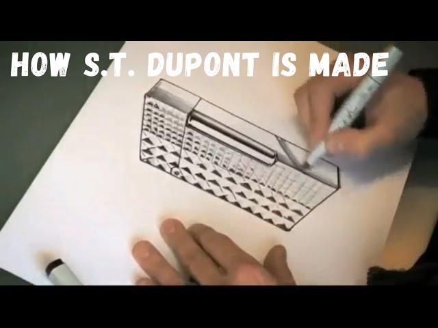 S.T. Dupont lighters manufacturing process Процесс изготовления зажигалок S.T. Dupont