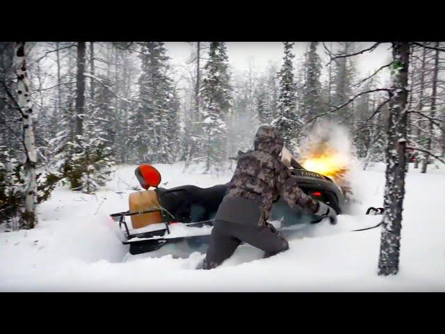 S polem! (Successful Hunt!) Reindeer and Wolverine. Hunting behind the Arctic Circle. Part 1