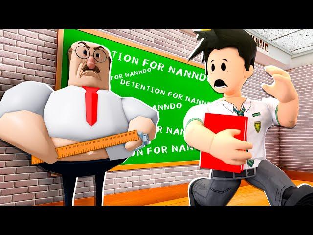 ESCAPE SCHOOL BREAKOUT in ROBLOX!