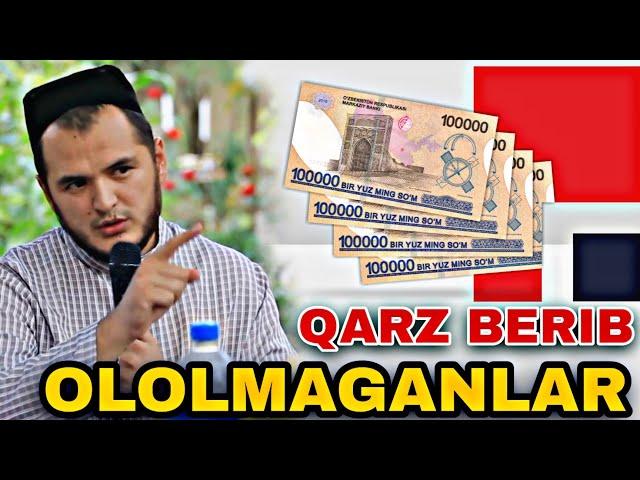 Qarz bergan va qarz olganlar ham eshitishi kerak  | Sardor domla