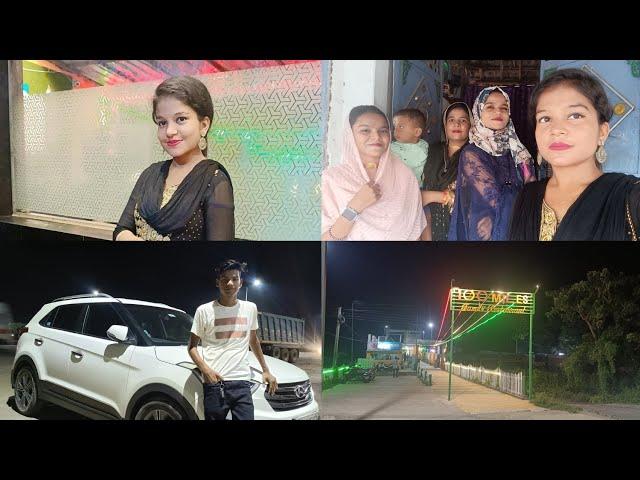 wedding reception a gelam ️ 100 miles restaurant a onnek enjoy holo️#kaliachak #malda #vlogs