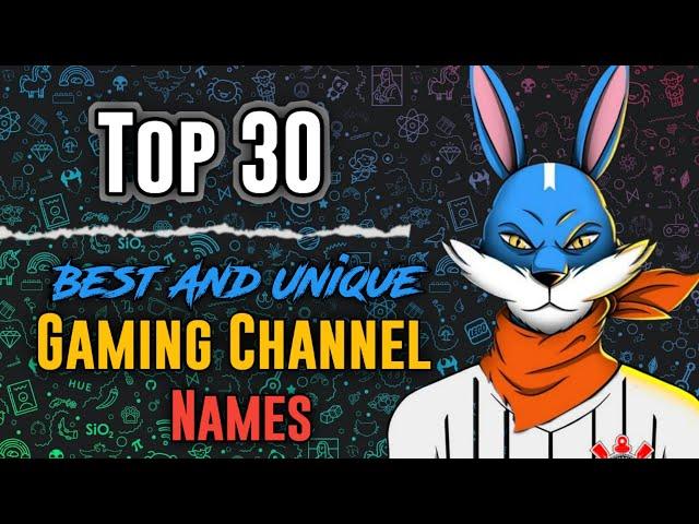 Gaming Channel  Name Ideas 2021 || Youtube Channel Name Ideas || Gaming Channel Names