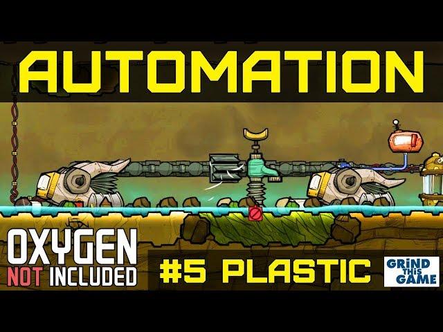 NEW AUTOMATION BASE #5 - Petroleum & Plastic & Polymer Press- Oxygen Not Included Automation Upgrade