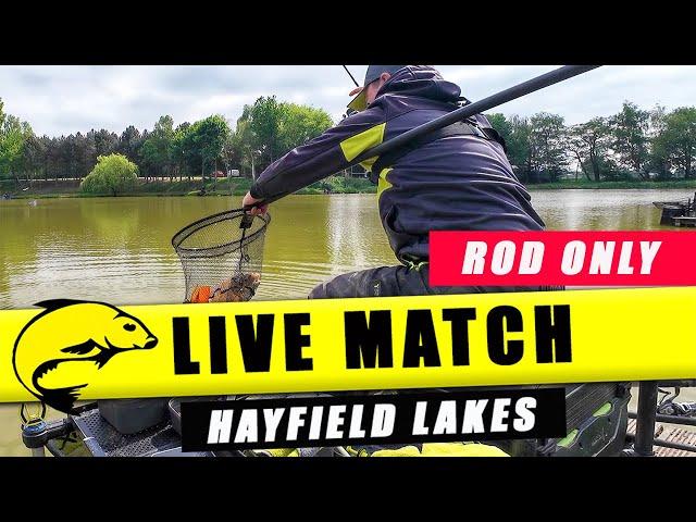 Rod Only Open Match! Live Match Fishing | Hayfield Lakes May 2025