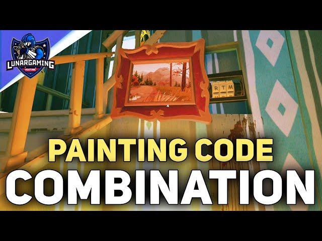 Painting Hidden Door Code Hello Neighbor 2