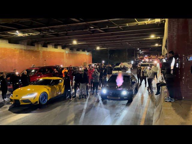 Peppa Supra vs Ang Evo $4400 Street Race