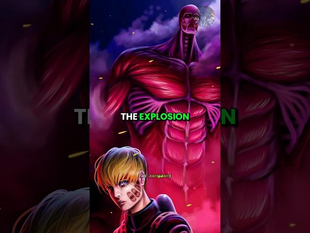 How did Colossal Titan appear and disappear instantly?