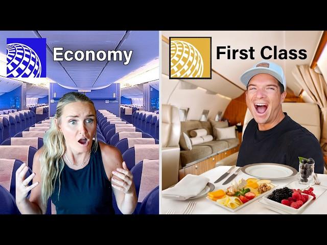  MIND BLOWING DIFFERENCE BETWEEN UNITED POLARIS FIRST CLASS SEATS AND UNITED ECONOMY SEATS 