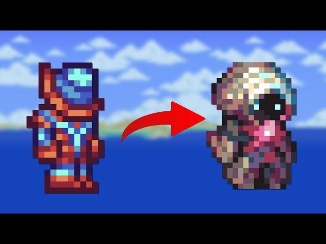 Terraria Calamity Mod Reworked Victide Armor.