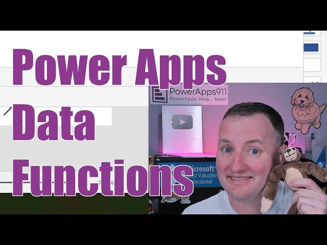 Power Apps Data Functions - Manipulate and create sample data quickly