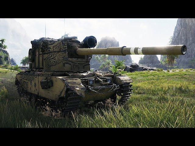 FV4005 Stage II • 10 800 DAMAGE • World of Tanks