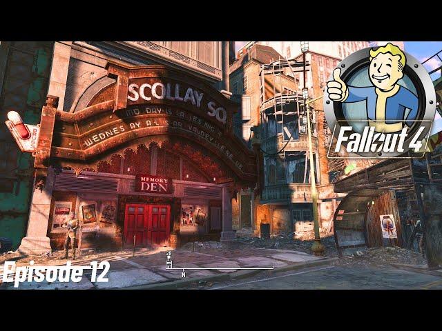 Fallout 4: Let's Play Episode 12! The Memory Den!