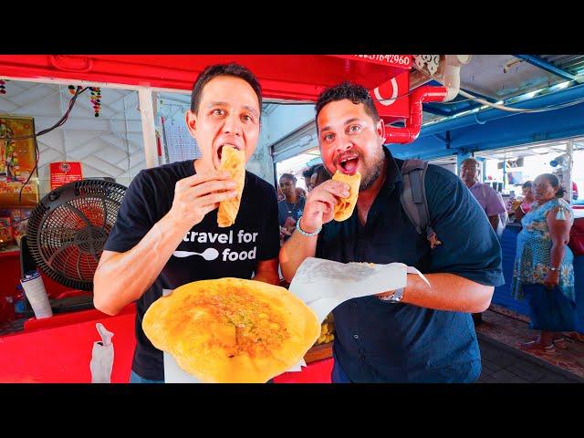 First Time in Mauritius!!  STREET FOOD TOUR in Mahébourg! | East Africa