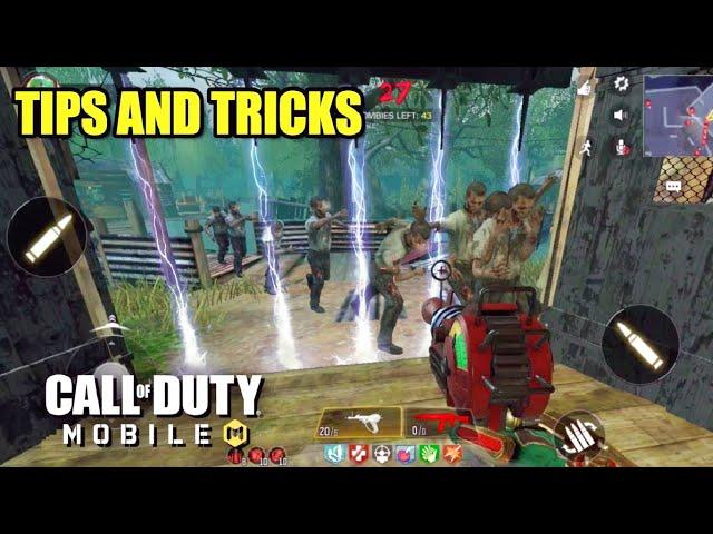 *NEW* Call of Duty Mobile Zombie Mode Tips & Tricks I How to Survive From Zombies?