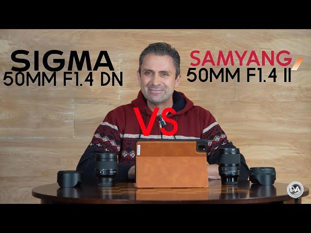 Sigma 50mm F1.4 DN vs Samyang AF 50mm F1.4 II | Do We Have a Winner?