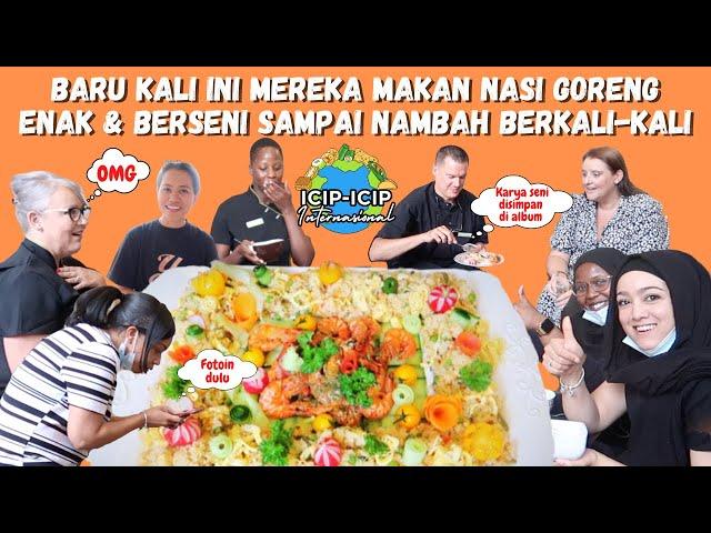 Baru Kali Ini Mereka Makan Nasi Goreng Enak & Cantik Sampai Nambah Berkali-kali