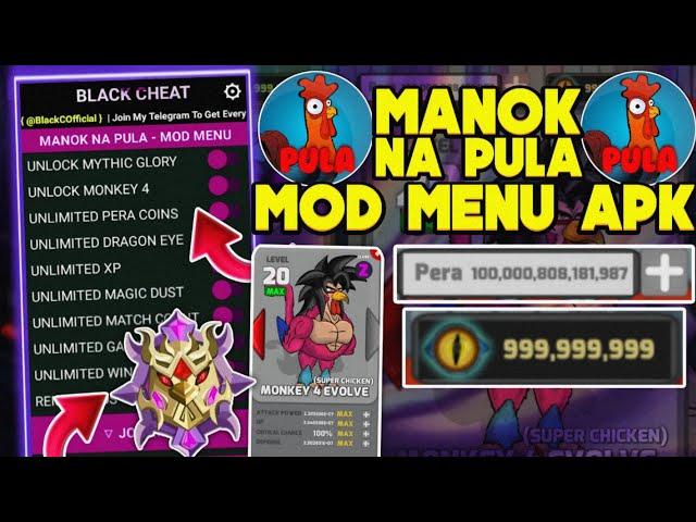 Manok Na Pula Mod Apk v8.0 Gameplay - Manok Na Pula Mod Menu Apk (Monkey 4/Mythic Glory)