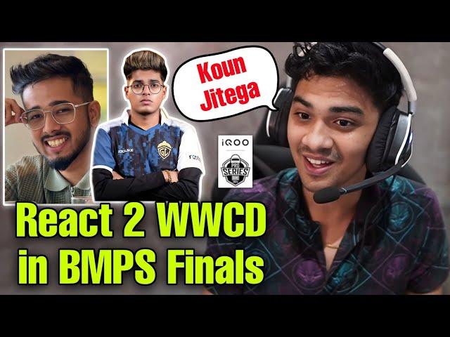 Rega React on Godlike 2 WWCD in BMPS Finals  TX, 8BIT 