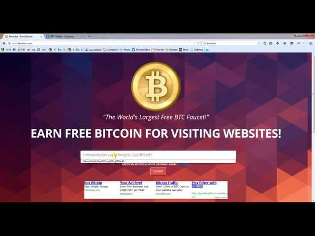 How to get bitcoin from bitvisitor with payment proof