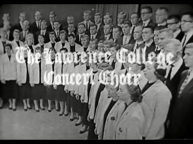 Lawrence College Concert Choir, circa 1958
