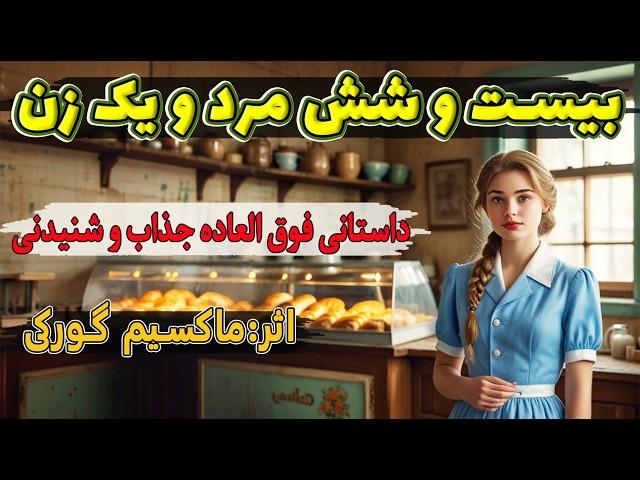 بیست و شش مرد و یک زن | داستانی عجیب و شنیدنی  و بهترین داستان کوتاه  ماکسیم گورکی، نویسنده شهیر روس