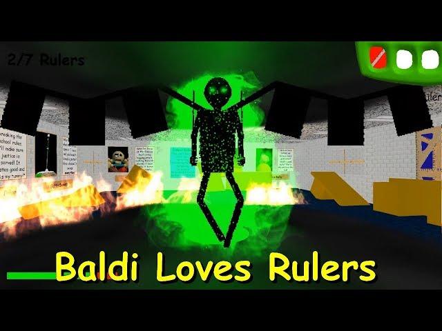 ENDING | Baldi Loves Rulers - Baldi's Basics 1.3.2 decompiled mod