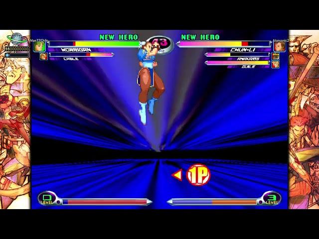 Mae77Chile vs Alonsonic2 MARVEL vs  CAPCOM 2