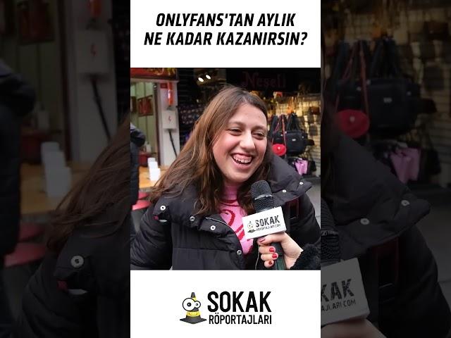 Onlyfans'tan aylık ne kadar kazanırsın? #shorts #sokakröportajları