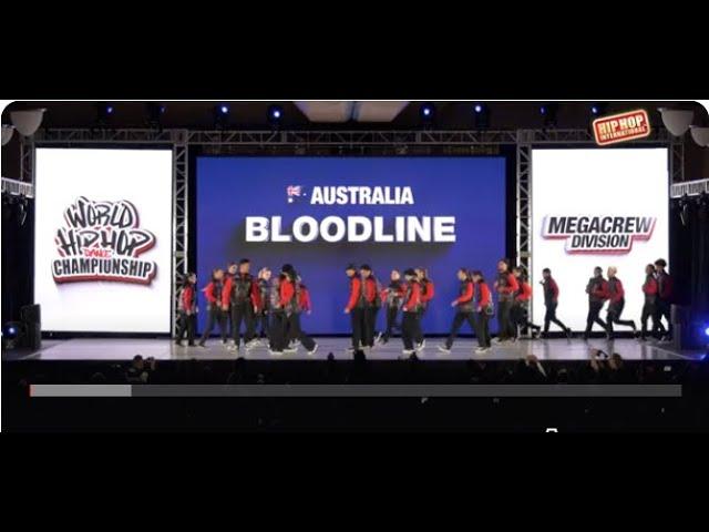 Bloodline - Australia | MegaCrew Division | 2024 World Hip Hop Dance Championship Semifinals