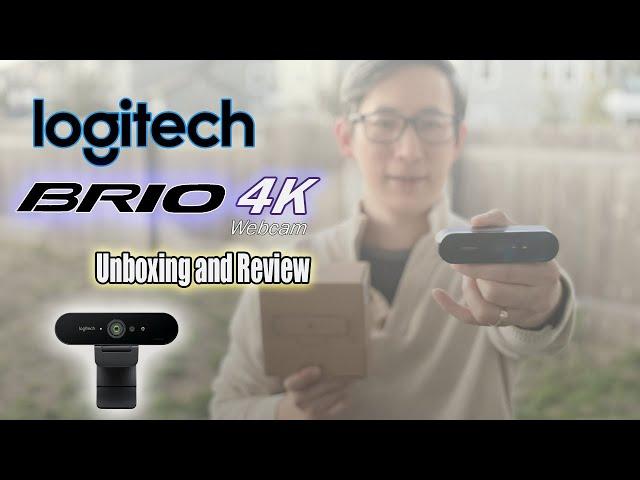 Logitech Brio 4K Webcam | Unboxing and Review